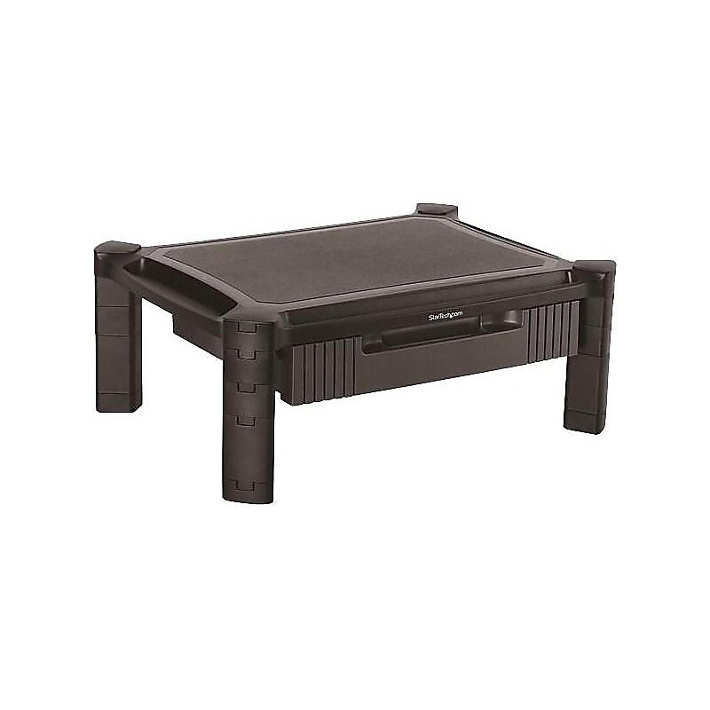 StarTech Monitor Stand, Up to 32" Monitor, Black (MONSTADJD) image 1