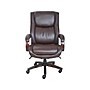 La-Z-Boy Winston Ergonomic Faux Leather Executive Big & Tall Chair, 400 lb. Capacity, Brown (44763)~#|#~sp42180808_sc7