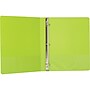 Staples 1/2" 3-Ring View Binder, D-Ring, Chartreuse (26428-CC)~#|#~sp42184101_sc7