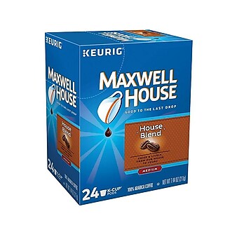 Maxwell House House Blend Coffee Keurig® K-Cup® Pods, Medium Roast, 24/Box (5303)