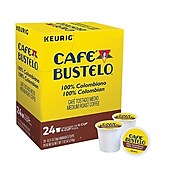 Cafe Bustelo 100% Colombian Coffee, Keurig® K-Cup® Pods, Medium Roast, 24/Box (6107)