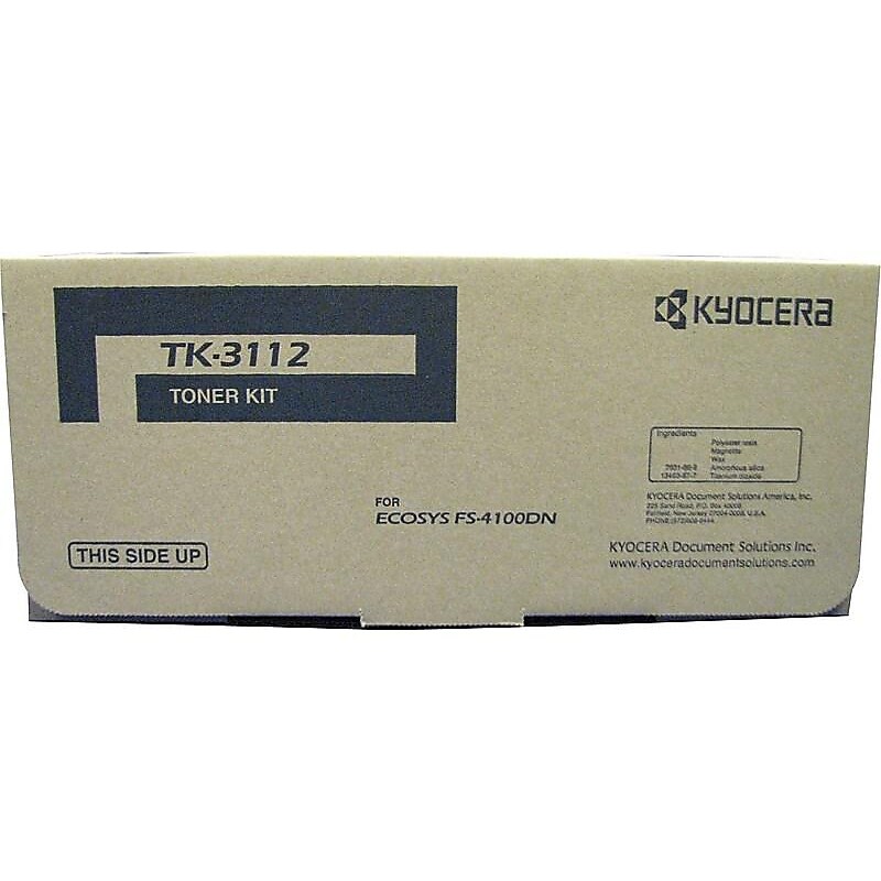 Kyocera TK-3112 Black Standard Yield Toner Cartridge image 1