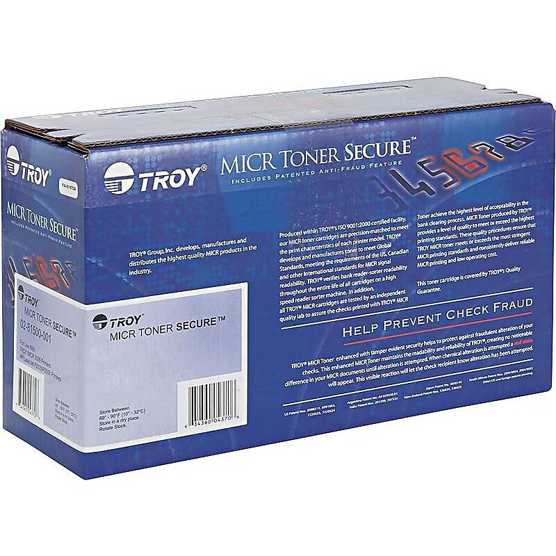 TROY Secure 1606 MICR Cartridge, Standard (02-82000-001) image 1