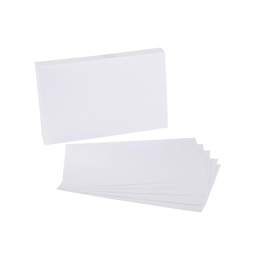 Shop Staples for Staples® White Unruled Index Cards