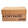 Staples White Box 8.5" x 11" Copy Paper, 20 lbs., 92 Brightness, White, 5000 Sheets/Carton (324791/200230)~#|#~sp42184684_sc7