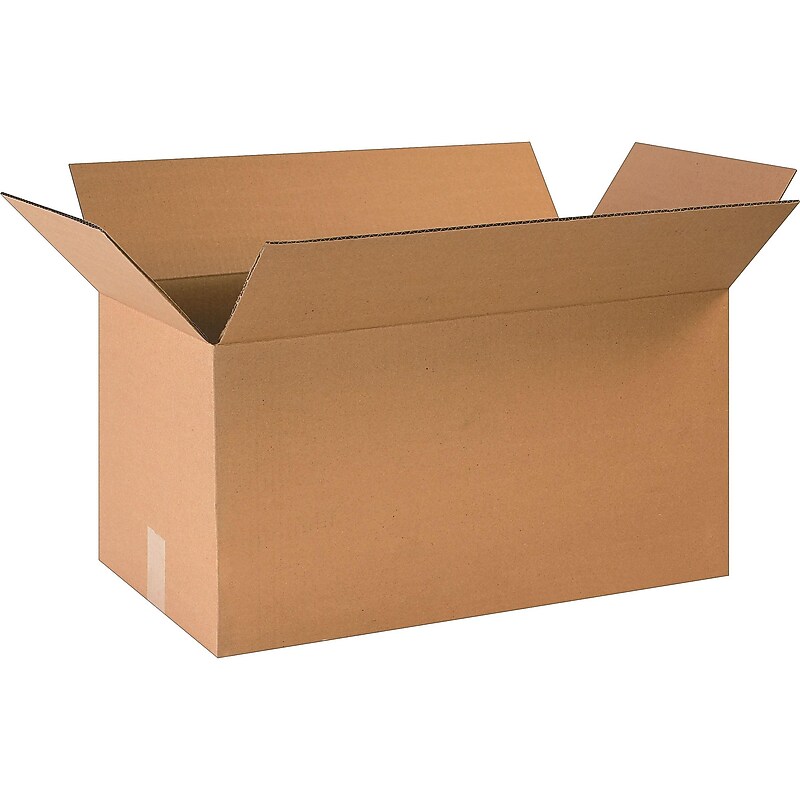 24" x 12" x 12", 32 ECT, Shipping Boxes, 20/Bundle (CW57911) image 1
