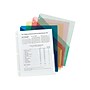 Smead Organized Up Poly Binder Pockets, 3-Hole Punched, Assorted Colors, 5/Pack (89505)~#|#~sp42186542_sc7