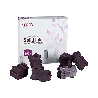 Xerox 108R00747 Magenta Standard Yield Ink Cartridge, 6/Pack