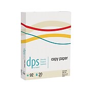 Diversity Products Solutions by Staples Copy Paper, 8.5" x 11", 20 lbs., White, 500 Sheets/Ream, 10 Reams/Carton (DPS08511)