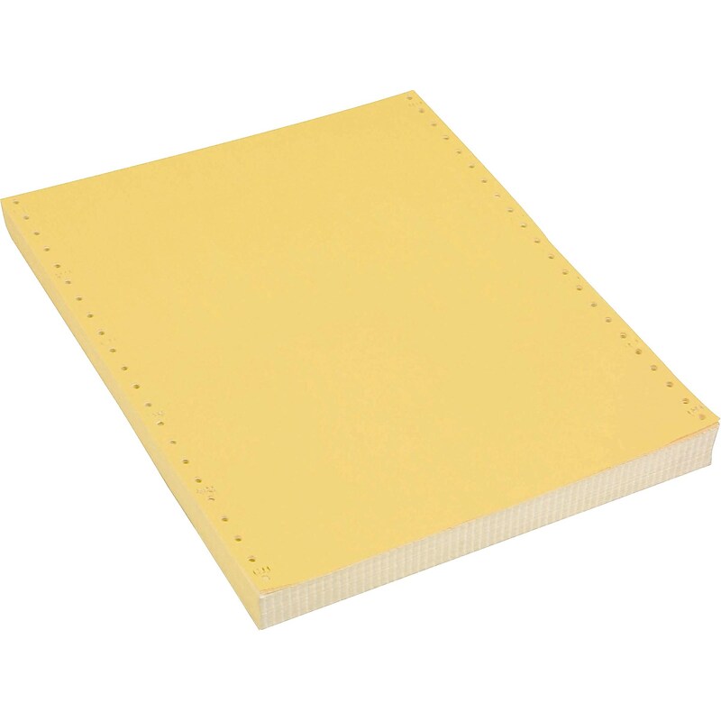 Staples 9.5" x 11" Carbonless Paper, 15 lbs, 100 Brightness, 800/Carton (26157/287220/38) image 1