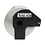 Brother DK-1203 File Folder Paper Labels, 3-4/10" x 2/3", Black on White, 300 Labels/Roll (DK-1203)~#|#~sp42186820_sc7