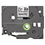 Brother P-touch TZe-AF231 Laminated Acid Free / Photo Safe Label Maker Tape, 1/2" x 26-2/10', Black on White (TZe-AF231)~#|#~sp42186846_sc7