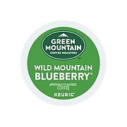 Green Mountain Wild Mountain Blueberry Coffee, Keurig K-Cup Pods, Light Roast, 24/Box (6783)
