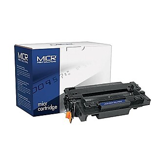 MICR Print Solutions Compatible Black High Yield Toner Cartridge Replacement for HP 55XM