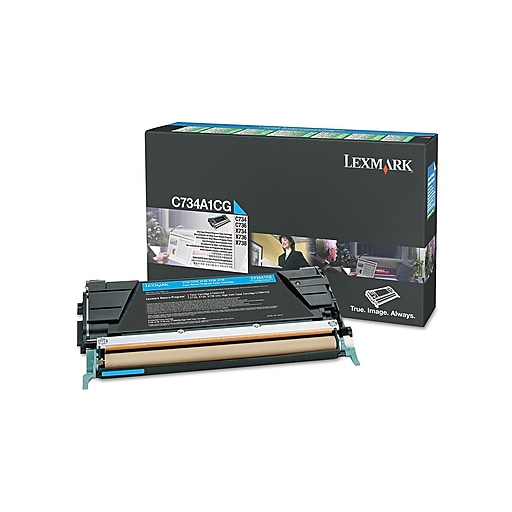 Lexmark X746 Cyan Standard Yield Toner Cartridge | Staples