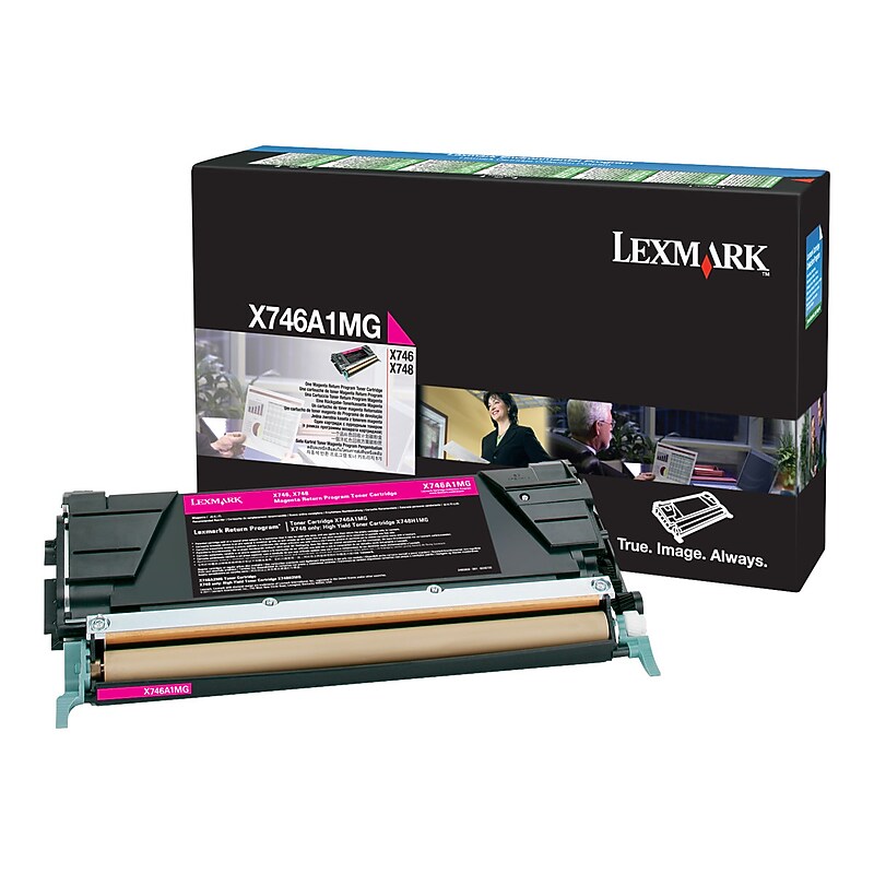 Lexmark X746 Magenta Standard Yield Toner Cartridge image 1