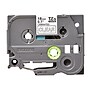 Brother P-touch TZe-145 Laminated Label Maker Tape, 3/4" x 26-2/10', White on Clear (TZe-145)~#|#~sp42192862_sc7