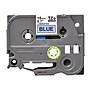 Brother P-touch TZe-541 Laminated Label Maker Tape, 3/4" x 26-2/10', Black On Blue (TZe-541)~#|#~sp42192871_sc7