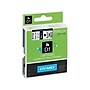 DYMO D1 Standard 45013 Label Maker Tape, 1/2" x 23', Black on White (45013)~#|#~sp42192891_sc7