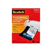 Scotch Thermal Pouches, Letter, 50/Pk (TP3854-50)