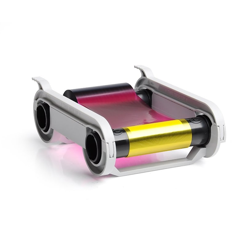IDville ID Maker Primacy 2-Sided Printer Ribbon, 200 Prints, Full-Color/Black YMCKOK (134681531) image 1