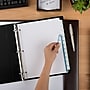 Avery Index Maker Paper Dividers with Print & Apply Label Sheets, 12 Tabs, White, 5 Sets/Pack (11429)~#|#~sp42466259_sc7