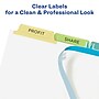 Avery Index Maker Paper Dividers with Print & Apply Label Sheets, 5 Tabs, Pastel, 5 Sets/Pack (11990)~#|#~sp42466269_sc7