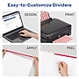 Avery Index Maker Paper Dividers with Print & Apply Label Sheets, 8 Tabs, White (11417)~#|#~sp42466321_sc7