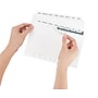Avery Index Maker Mini Paper Dividers with Print & Apply Label Sheets, 8 Tabs, White (11427)~#|#~sp42466690_sc7