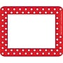 Barker Creek Self-adhesive Red & White Dots School Name Tags, 2.75" x 3.5", 90/Set (BC3744) ~#|#~sp42504072_sc7