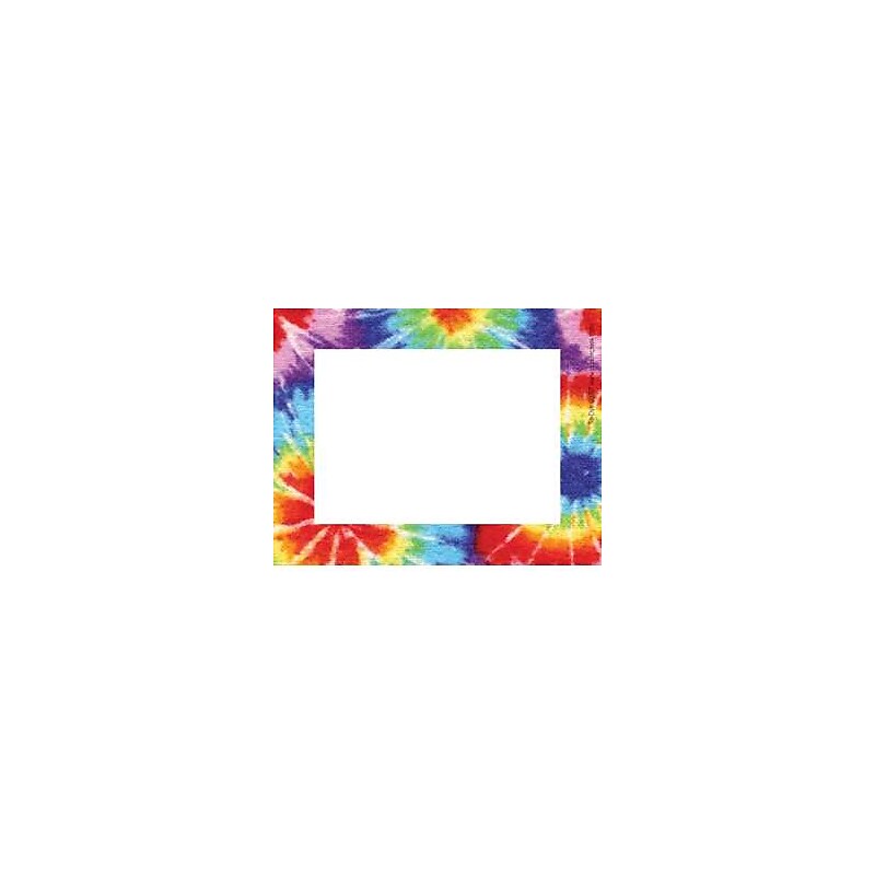 Barker Creek Self-adhesive Tie-Dye School Name Tags, 2.75" x 3.5", 90/Set (BC3745) image 1