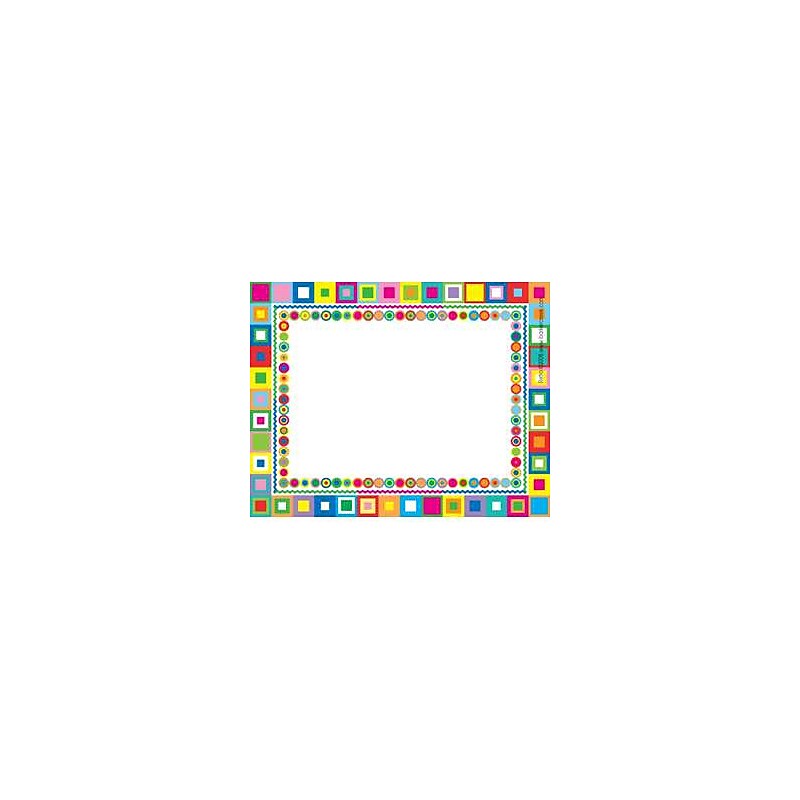 Barker Creek Self-adhesive Retro School Name Tags, 2.75" x 3.5", 90/Set (BC3751) image 1
