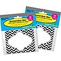 Barker Creek Self-adhesive Black Chevron School Name Tags, 2.75" x 3.5", 90/Set (BC3764) ~#|#~sp42504219_sc7