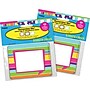 Barker Creek Self-adhesive Happy School Name Tags, 2.75" x 3.5", 90/Set (BC3766) ~#|#~sp42504226_sc7