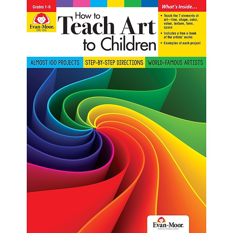 Evan-Moor How to Teach Art to Children, Grades K-6 (EMC1016) image 1