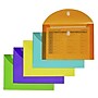 C-Line® XL Reusable Envelopes, Hook and Loop Closure, 8.5 x 11, Assorted Colors, Pack of 10 (CLI58030)~#|#~sp42580110_sc7