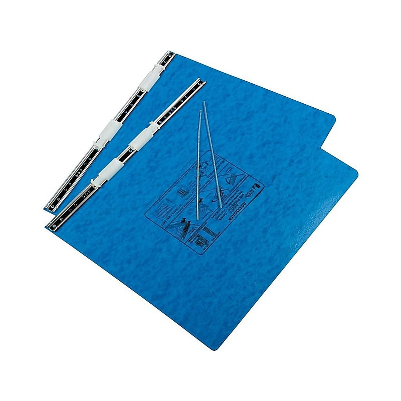 ACCO Presstex 6" Ringless Hanging Binder, Light Blue (54072) image 1