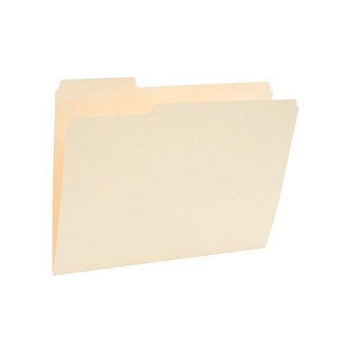 Staples® Interior File Folders, Letter, Manila, 100/Box Staples