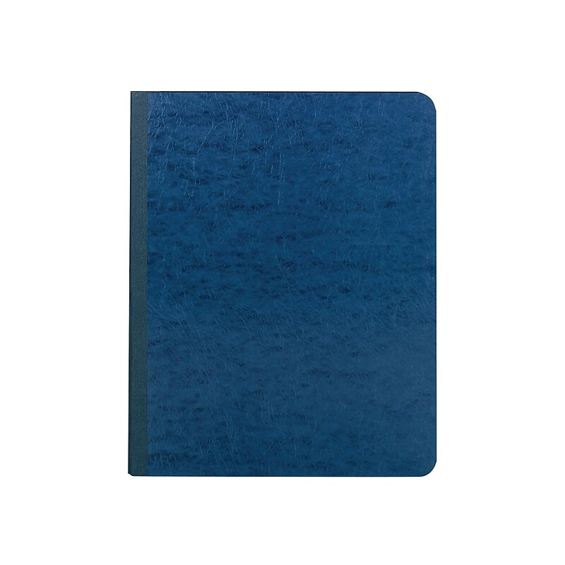 Smead Side Opening PressGuard Report Cover, Prong Fastener, Letter, Dark Blue
