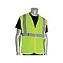 PIP Hook & Loop Safety Vest, ANSI Class R2, Hi-Vis Lime Yellow, X-Large (302-MVGLY-XL)~#|#~sp42716478_sc7