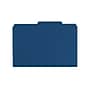Smead Pressboard Classification Folders with SafeSHIELD Fasteners, Legal Size, 2 Dividers, Dark Blue, 10/Box  (19035)~#|#~sp42716678_sc7
