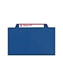 Smead Pressboard Classification Folders with SafeSHIELD Fasteners, Legal Size, 2 Dividers, Dark Blue, 10/Box  (19035)~#|#~sp42716680_sc7