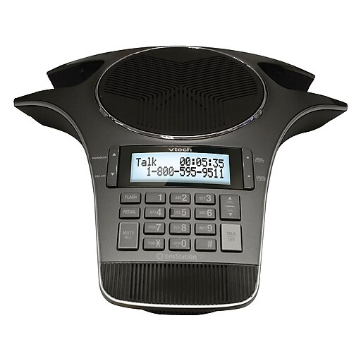 VTech ErisStation VCS702 Cordless Phone, Gunmetal Staples