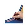 Smead Pressboard Classification Folders with SafeSHIELD Fasteners, Legal Size, 1 Divider, Dark Blue, 10/Box (18732)~#|#~sp42716908_sc7