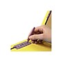 Smead Pressboard Classification Folders with SafeSHIELD Fasteners, 2" Expansion, Legal Size, 1 Divider, Yellow, 10/Box (18734)~#|#~sp42716918_sc7