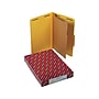 Smead Pressboard Classification Folders with SafeSHIELD Fasteners, 2" Expansion, Legal Size, 1 Divider, Yellow, 10/Box (18734)~#|#~sp42716919_sc7