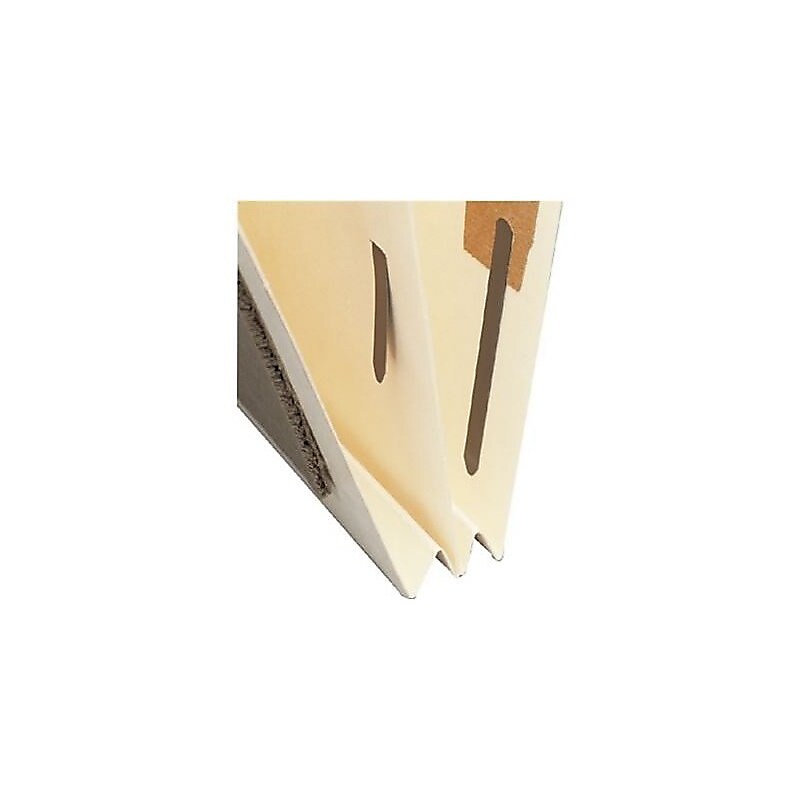 Medical Arts Press End Tab Classification Folders, Letter Size, 1 Divider, Manila, 125/Box (35482B) image 1
