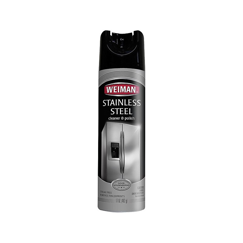 Weiman Stainless Steel Cleaner & Polish, Floral, 17 Oz. (49) image 1