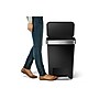 simplehuman Indoor Step Trash Can, Black Plastic, 12 Gal. (CW1385)~#|#~sp42717035_sc7