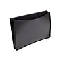 Staples Poly Expanding Wallet, 5" Expansion, Legal Size, Black (11884)~#|#~sp42717162_sc7